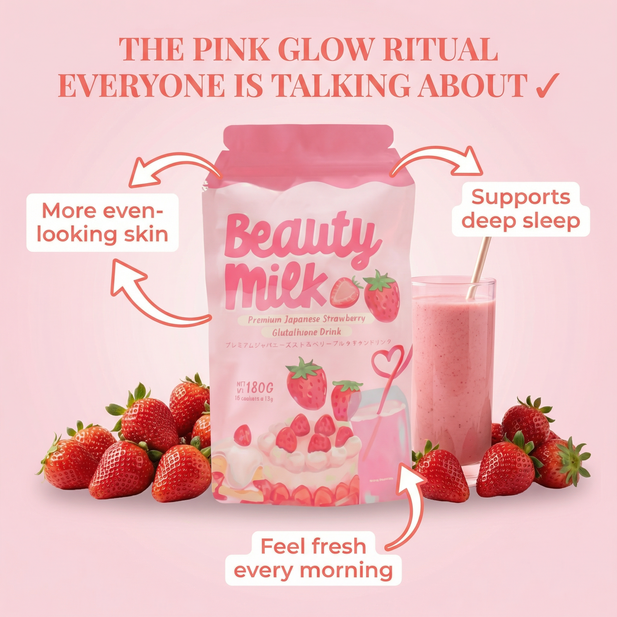 Beauty Milk Strawberry